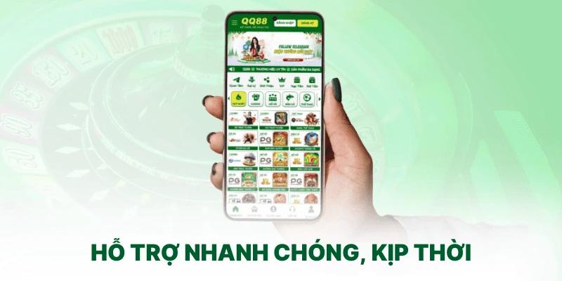 QQ88 hỗ trợ app trên mọi thiết bị