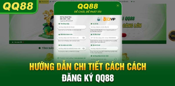 Hướng dẫn đăng ký qq88